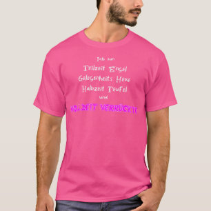 Crazy Funny Saying Angel Witch Devil T-Shirt