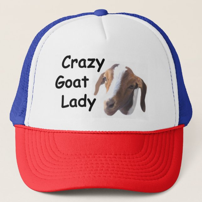Crazy Goat Lady Hat (Front)