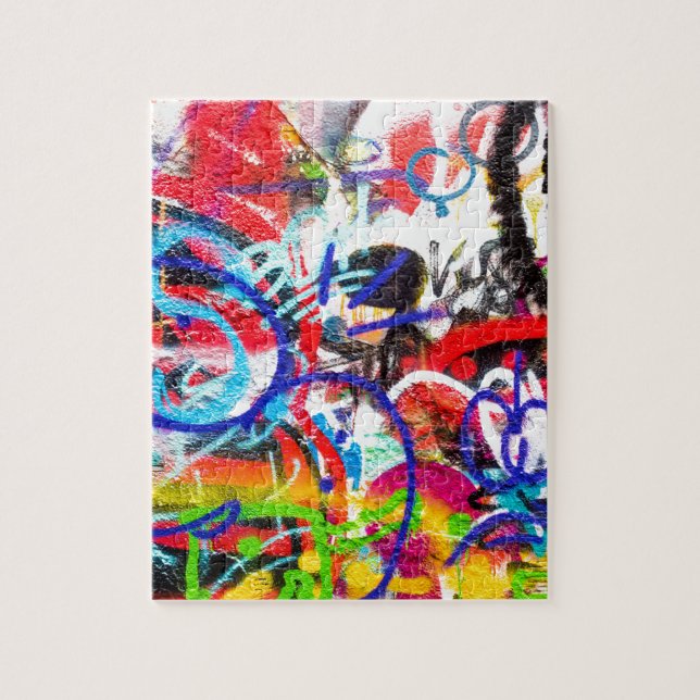 Crazy Graffiti Jigsaw Puzzle (Vertical)