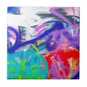 Crazy Graffiti Tile