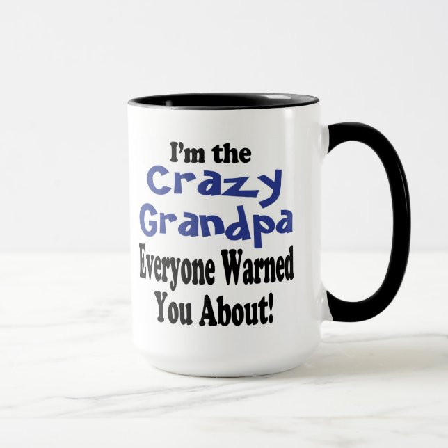 Crazy Grandpa Mug (Right)