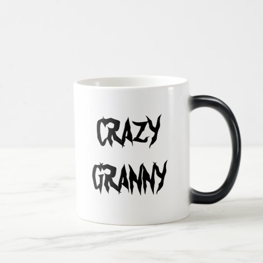 CRAZY GRANNY MAGIC MUG