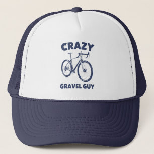 Crazy Gravel Guy Cycling Trucker Hat