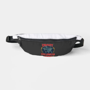 Crazy Halloween Witch Pumpkin Flying Moon Spooky N Bum Bags