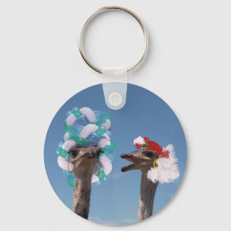 Crazy Hat Day at the Races Key Ring