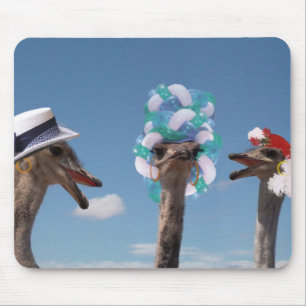 Crazy Hat Day at the Races Mouse Mat