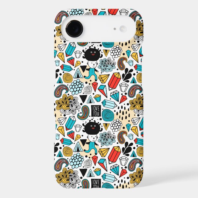 Crazy head Case-Mate iPhone case (Back)