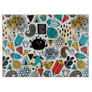 Crazy head cutting board