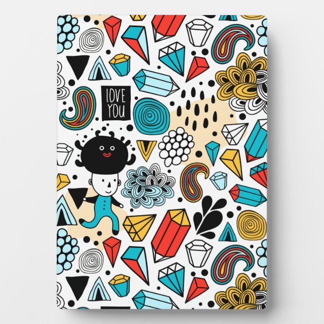 Crazy head plaque (Front)