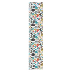 Crazy head short table runner