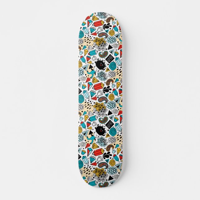 Crazy head skateboard (Front)