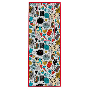 Crazy head wine gift bag