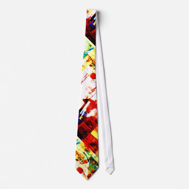 Crazy Hippy Tie Dye Tie (Front)