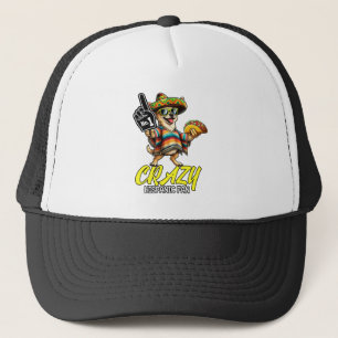 Crazy Hispanic Fan - Funny Chihuahua Mexican Proud Trucker Hat
