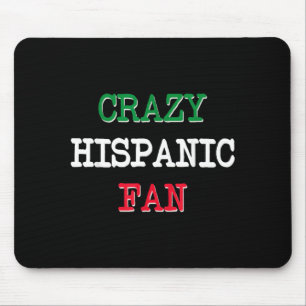 Crazy Hispanic Fans Basball Mouse Mat