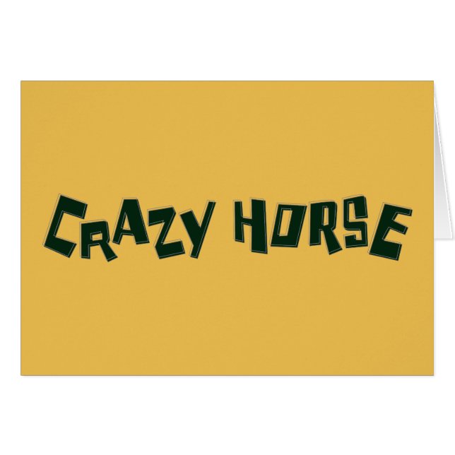 crazy horse (Front Horizontal)