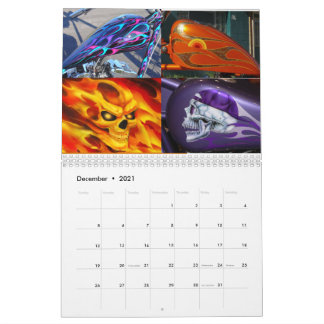Crazy Horse Custom Paint 2021 Calendar