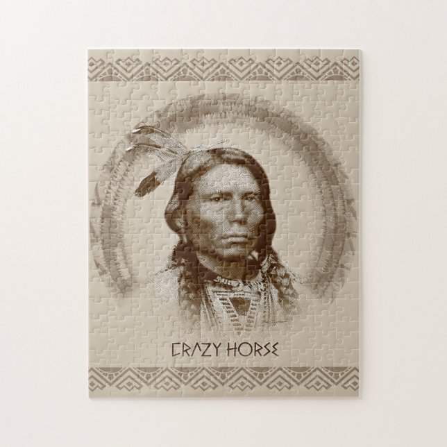 Crazy Horse Jigsaw Puzzle (Vertical)