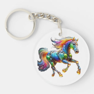 Crazy Horse Key Ring