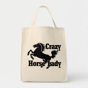 Crazy Horse Lady Tote Bag