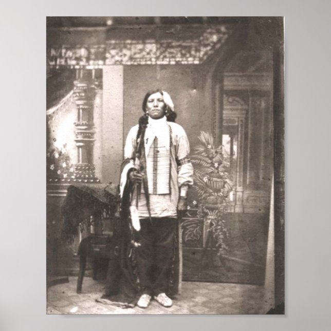 Crazy Horse Portrait Poster (Front)