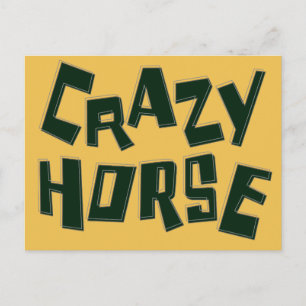 crazy horse postcard