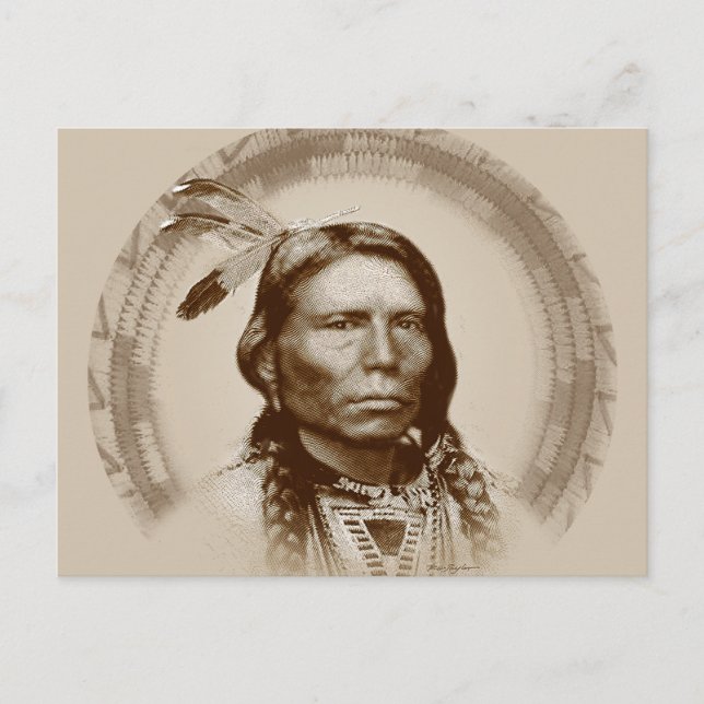 Crazy Horse Postcard (Front)