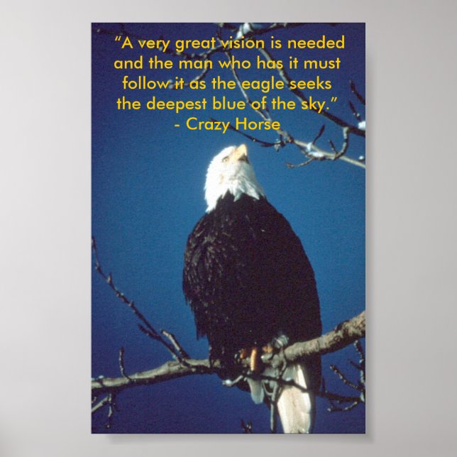 Crazy Horse quote poster (Front)