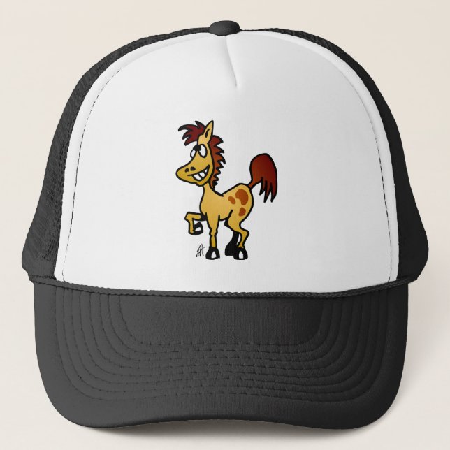 Crazy Horse Trucker Hat (Front)