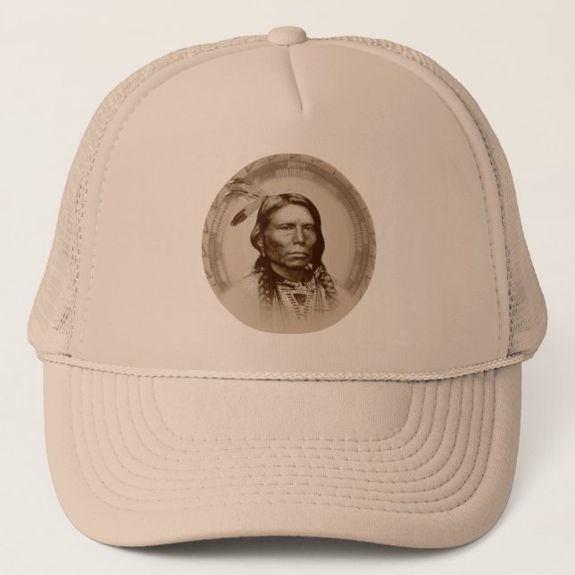 Crazy Horse Trucker Hat (Front)