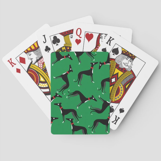 Crazy Hounds Playing Cards (Back)