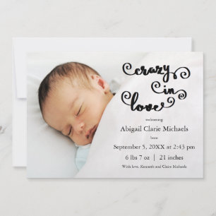 Crazy in Love - Birth Announcement