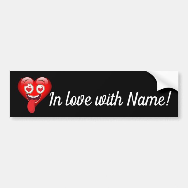 Crazy in Love Bumper Sticker (Front)