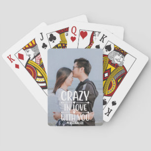 Crazy In Love With You Playing Cards