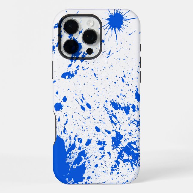Crazy Inkblots iPhone Case (Back)