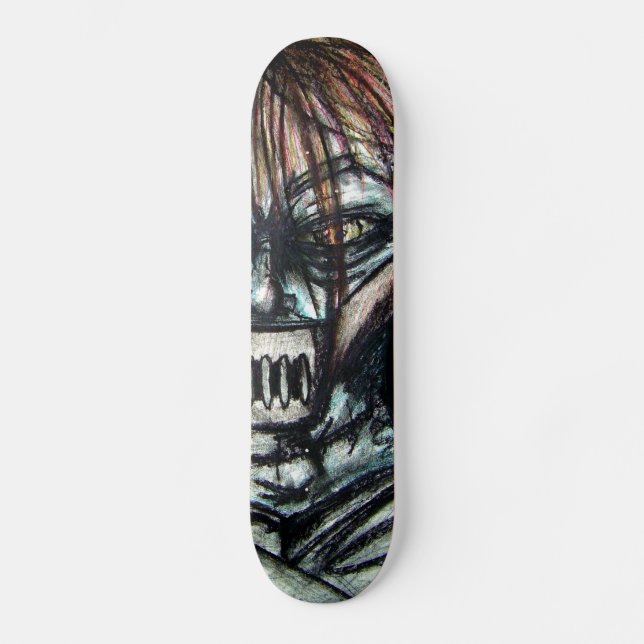 Crazy Insane Straitjacket of Insanity Skateboard (Front)
