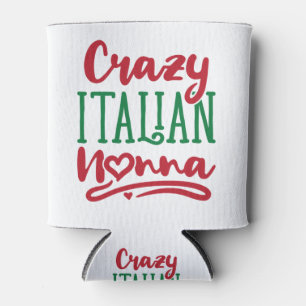 Crazy Italian Nonna Can Cooler