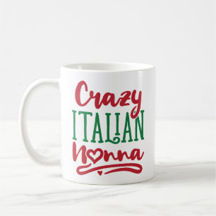 Crazy Italian Nonna Coffee Mug