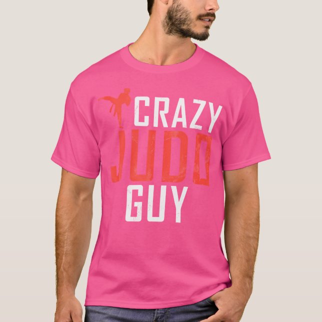 Crazy Judo Guy T-Shirt (Front)