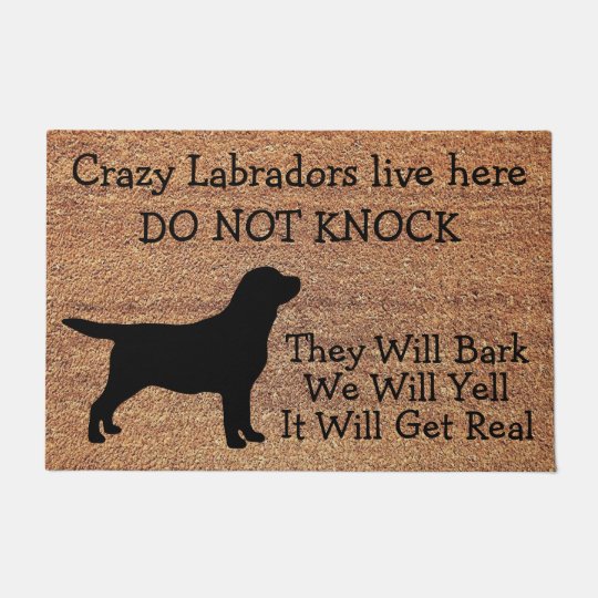 yellow lab doormat