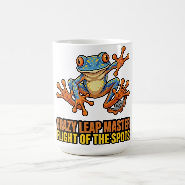 Crazy Leap Master Flight Of The Spots Coffee Mug (Center)