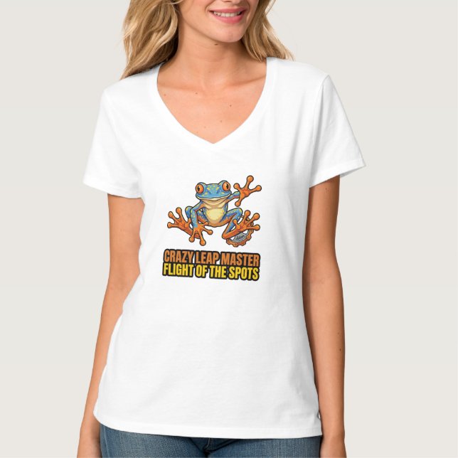 Crazy Leap Master Flight Of The Spots T-Shirt (Front)
