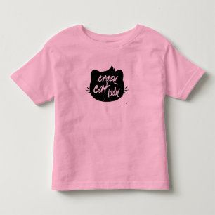 Crazy little cat lady toddler T-Shirt