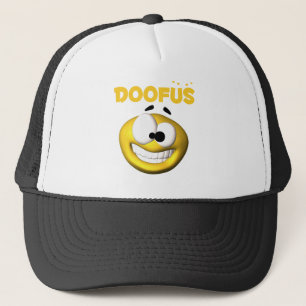Crazy Looking Doofus Face Trucker Hat