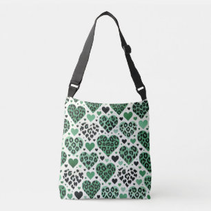 Crazy Love (Green) Crossbody Bag