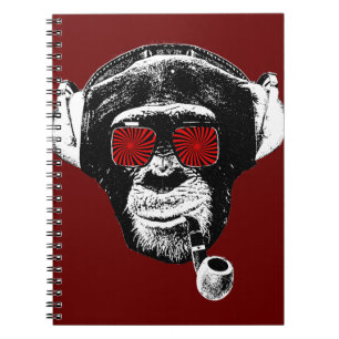 Crazy monkey notebook