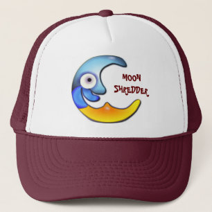 Crazy "Moon Shredder" Cartoon Cap