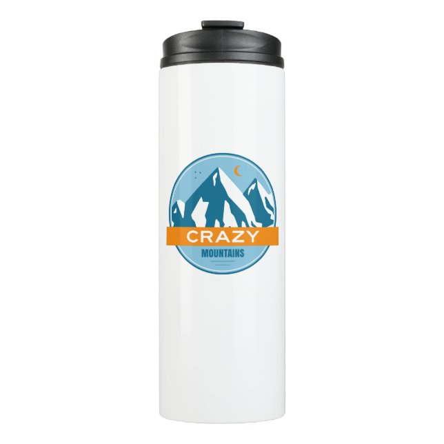 Crazy Mountains Montana Thermal Tumbler (Front)