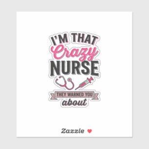 Crazy Nurse Quote Vintage Engraving Shirt Design_1