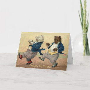 Crazy Old Friends Birthday Card